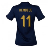 Dámy Fotbalový dres Francie Ousmane Dembele #11 MS 2022 Domácí Krátký Rukáv